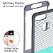 ULAK iPhone 7 Plus Case, Slim Shockproof Flexible TPU Bumper Case Durable Anti-Slip Lightweight Front and Back Hard Protective Safe Grip Cover for Apple iPhone 7 Plus 5.5 inch Mint Stripes Minimal
