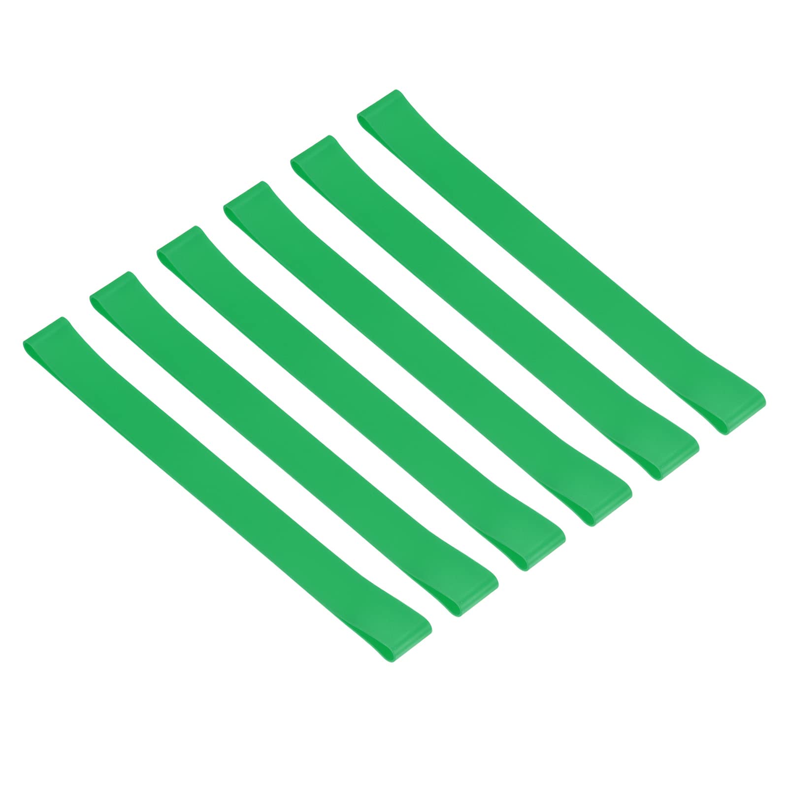 PATIKIL Towel Bands, 6 Pack Elastic Beach Chair Towel Clips Windproof Towel Holder Silicone Rubber Bands Straps for Beach Pool Cruise Chairs, Green