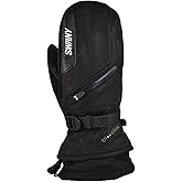 Swany Men's X-Cell 2.1 Sports Moisture-Wicking Quick-Drying Warm Durable Flexible Insulated Leather Winter Mittens