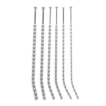 EROSPA® Edelstahl Kugel Dilator Penis-Plug Harnröhre - 255 mm - Verschiedene Durchmesser 5-10 mm (Ø 7 mm)