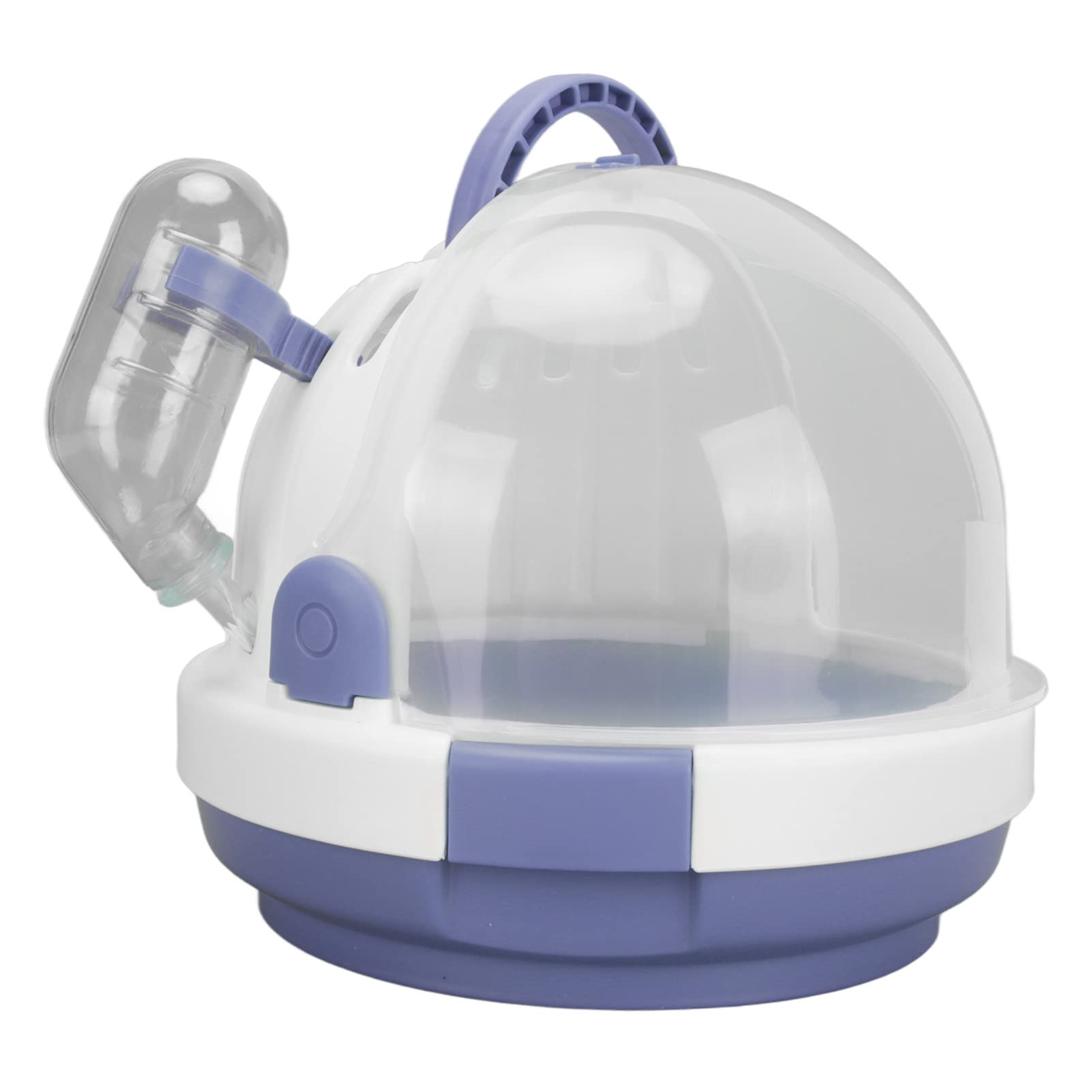 Hamster Cage, Portable Carrier Hamster Carry Case Cage for Small Animals Travel Outdoor, for Guinea Pigs Under 6 Months, for Hedgehogs, Rabbits, Chinchillas (Blue)