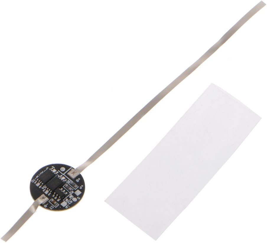 YUNAWU 5A Round PCB Protection Circuit Board For 18650 Li-ion lithium 3.7V Battery Cell