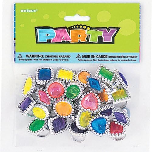 Partygram – 24 Rings with Gems (86945PG)