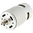 DC Motor, 60W 12 V 16000 RPM High Speed Electric Small Micro Great Moment of Force Brushless Motor Metal Gear for Power Tools
