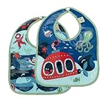 Sugarbooger Mini Bib Gift Set, Ocean, 2 Count