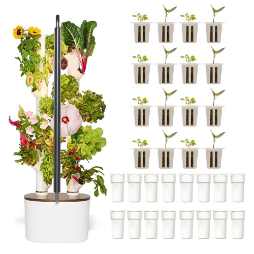 Gardyn Studio 2 Hydroponics Growing System - 16 Plants, Smart Tower |