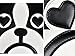 WorkTd Womens PU Leather Dog Face Crossbody Purse Shoulder Summer Bag