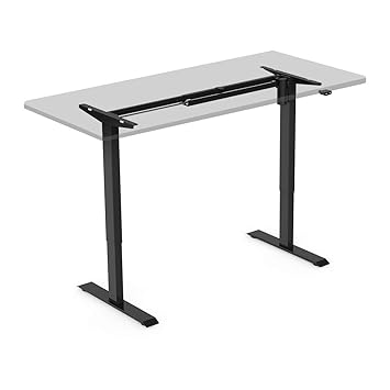 Flexispot Height Adjustable Desk Frame Electric Sit Stand Desk Base Home Office Stand Up Desk Black Frame Only Amazon In Office Products