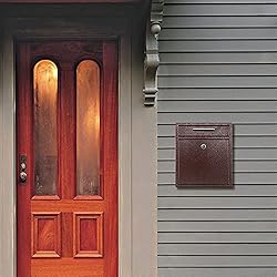KYODOLED Steel Key Lock Mail Boxes Outdoor,Locking