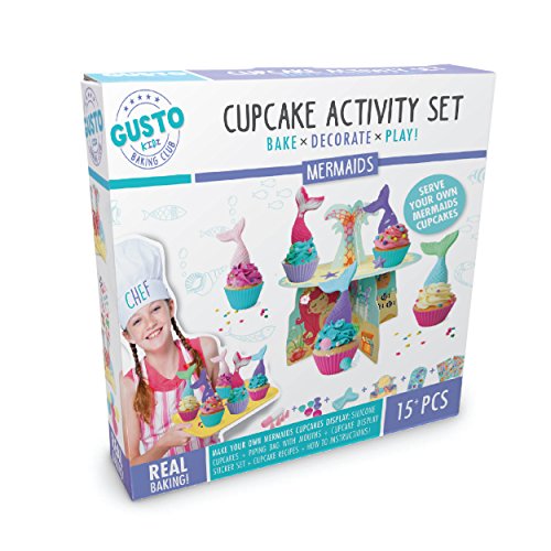Gusto Mermaids Mermaids Cupcake Activity Set