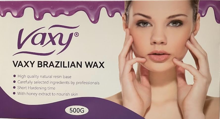Wax Beans - Hard Wax Beans - Yellow Wax Beans- For Painless Wax for Bikini, Arms, Legs, Armpit with different Flavor- Honey In Blocks- Aloe - Chocolate - Lavender- and Rose Beads by (Vaxy)