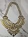 Thkmeet Bib Bohemian Ethnic Gypsy Coin Festival Statement Necklace and Earrings Set for Women Boho Jewelry