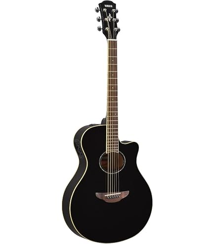 Amazon.com: Yamaha APXT2 3/4-Size Acoustic-Electric Guitar - Black