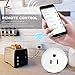 Smart Plug WiFi Wireless Home Electrical Timing Outlet Remote Control Your Devices from Anywhere Works with Alexa and Google Assistant IFTTT No Hub Required 2 Pack