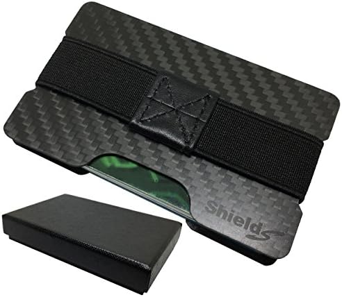 Slim Wallet for Men Carbon Fiber RFID Blocking Credit Card Holder
