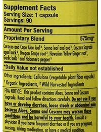 Fórmula intestinal Dr. Schulze, fórmula N.° 1 para limpieza intestinal de colon, cápsulas laxantes, 90 unidades, DSSIF190, Paquete de 1, 1, 1