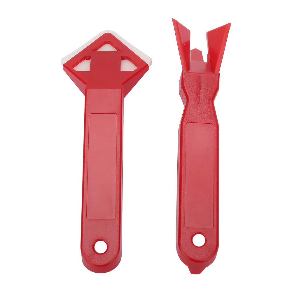 Silicone Caulk Remover Tool Sealant Removal & Joint Finishing Tool for Bathroom, Kitchen, Walls, Floors Ergonomic Plastic Handle Caulking Tool