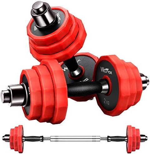 ダンベル 可変式 最新進化版 3in1 Wolfyok 純鋼製 アレー アレイ 10kg 15kg kg 2個セット 30kg 40kg バーベル 錆びない 筋トレ ウェイトトレーニング器具 ダイエット 無臭素材 床傷防止 1年保証 日本語説明書 特製トレーニングマニュアル付き ダンベル 可変式 最新進化版 3in1 Wolfyok 純鋼製 アレー アレイ 10kg 15kg kg 2個セット 30kg 40kg バーベル 錆びない 筋トレ ウェイトトレーニング器具 ダイエット 無臭素材 床傷防止 1年保証 日本語説明書 特製トレーニングマニュアル付き