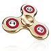 DODOTECH Anti-Anxiety Premium Quality EDC Fidget Spinner High Speed Hand Spinner Toys for Kids & Adults Stress Reducer Relieves ADHD Anxiety and Boredom Steel Ball Bearing - Gold