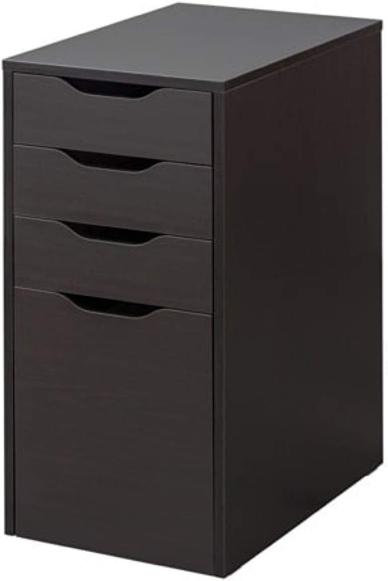 ikea alex drawer unit on Amazon Com Ikea Alex Drawer Unit Drop File Storage Black Brown 903 730 38 Size 14 1 8x27 1 2 Home Kitchen