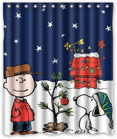A Charlie Brown Christmas Custom Shower Curtain 60 X 72 Amazon