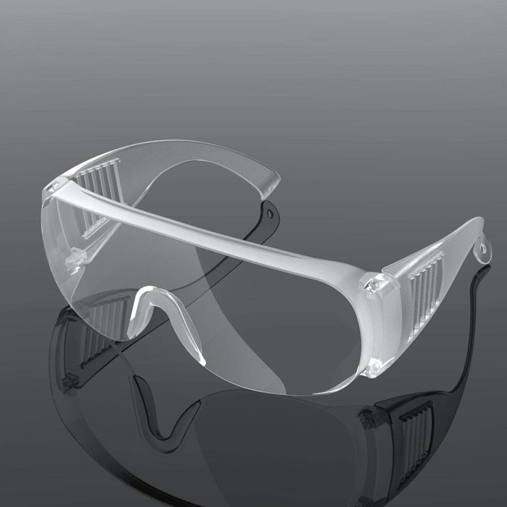 Safety Glasses, Clear Goggles Liquid Dust Protection Anti-Scratch Eyewear, With UV Impact Protection Fog Glasses For Workers, Laboratories, Outdoor Cycling