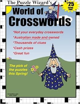 World Of Crosswords No 25 The Puzzle Wizard 9781492121558 - 