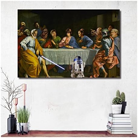 C0099 Last Supper Star Hollywood Movie Poster Print on Waterproof Never Fade Thin Canvas Size 28x42" Image Only No Frame