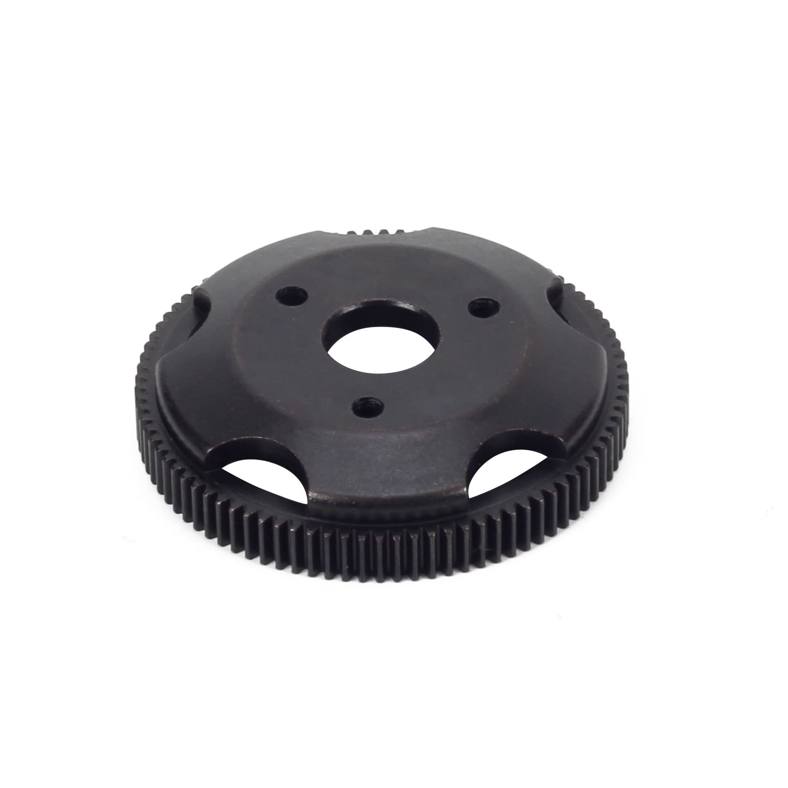RCAWD 90T 48P Spur Gear, RC Metal Spur Gear for 1/10 Slash 2WD, Rustler VXL, Bandit, Ford Fiesta, ST Rally, Telluride 4x4, Bandit VXL, Bigfoot（Black）