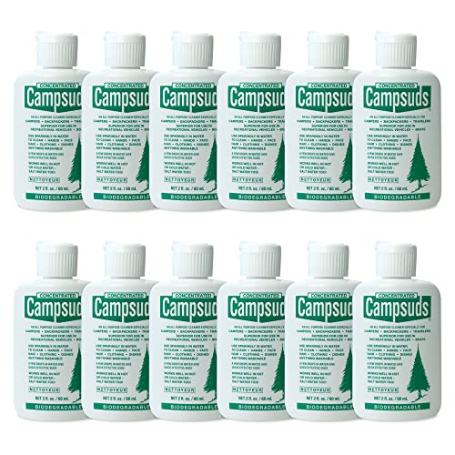 CONCENTRATED CAMPSUDS Outdoor Soap Environmentally Conscious Camping