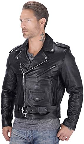 VikingCycle Angel Fire Motorcycle Jacket for Men (Small)