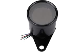 for cadran Scooter bws Senyar Motorcycle Speedometer,12V DC Universal Metal Motorcycle LED Digital Speedometer Tachometer Spe