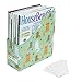 Evelots Set of 6 Magazine File Holders Desk Organizer, File Storage with Labels, Cat Pattern (5325)