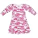Sara's Prints - Big Girls' Long Sleeve Holiday Nightgown