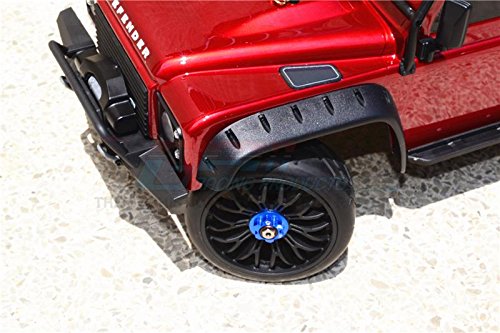Traxxas TRX-4 Trail Defender Crawler Upgrade Parts Aluminum Front/Rear Differential Carrier - 1Pc Set Brown