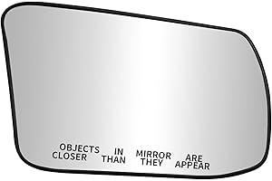 LOIYLLEN Passenger Side Mirror Replacement for Nissan Altima 2013 2014 2015 2016 2017 2018 Sentra 2013 2014 2015 2016 2017 2018 - Right Side Mirror Glass, Rear View Mirrors Glass with Power Heated