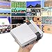 melysUS Mini Game Consoles Retro Built-in 620 Classic Games Dual Gamepad Gaming Player Handheld Games (2 Buttons)