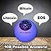 Crypto Predicto Talking Ball - What Cryptocurrency to Buy? Ask Mr. Predicto & He Speaks the Answers - Lights Up & Talks - Like a New Generation Magic 8 Ball For Your Bitcoin Coin & Digital Currency