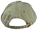 DALIX Mens Pigment Dyed Washed Cotton Cap - Adjustable Hat 6 Panel Unstructured (Heavy Washed Khaki)