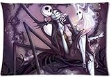New Zombie Love NIGHTMARE BEFORE CHRISTMAS Pillowcase Pillow Case Cover 16x24 inch (twin sides)