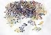 200-PIECE Aura Daisy Flowers Glass Screens 6-9mm Diameter