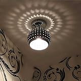 ZEEFO Mini Led Ceiling Light, Energy Saving Dome Lamp, Chrome Finish Flush Mounted Lighting Chandeliers for Aisle, Hallway, Bathroom, Living Room, Kitchen, Bedroom, Hotel, Warehouses, Hallway, Office