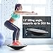Bestamber Balance Board, Wobble Board Exercise Core Balance Trainer No-Skid Surface Stability Board for Kids Playing Adults Workout Physical Therapy - Gray …