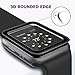 [2-Pack] Apple Watch Serie 4 44mm Screen Protector, [9H Hardness] [Anti-Scratches] [Anti-Fingerprint] Tempered Glass Screen Protector Film Compatible Watch Serie 4 44mm [Black]