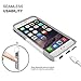 iPhone 6S Case, TOTU [Candy Series] Dual Layer Soft-interior Shock-Absorbing TPU Cases Anti-Scratch for iPhone 6/6S 2015 -White / Gray