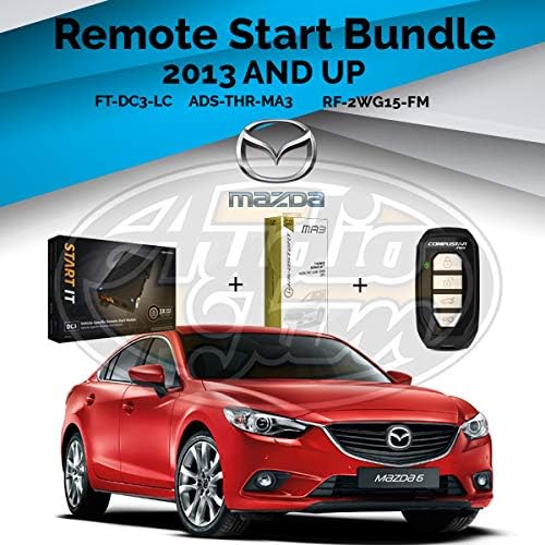 Compustar FT-DC3-LC Remote Start Module & ADS-THR-MA3 Harness & Compustar RF-2WG15-FM Remote (2013-Up Mazda, Scion, and Toyota Vehicles)