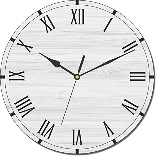 IT2M 12 Inches Designer Wall Clock (Pine Wood, Textured Print, IT1705)