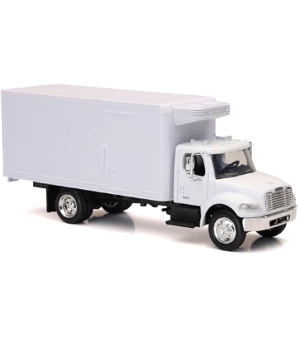 Amazon.com: Freightliner Utility M2 Box Truck White 1/43 by New