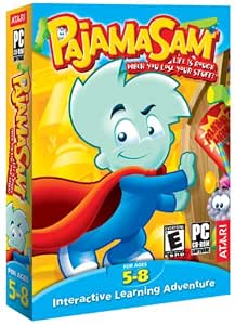 Cd-rom pajama sam: Life is rough when you lose your stuff (742725245488)