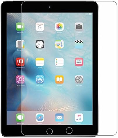 [2 Pack][Life Warraty]iPad Air / iPad Air 2 Glass Screen Protector, OuTera 0.33mm 9H High Defintion (HD) Bubble-free Screen Protectors Protector Eyes 99% Touch-screen Accurate for Ipad Air / Air 2